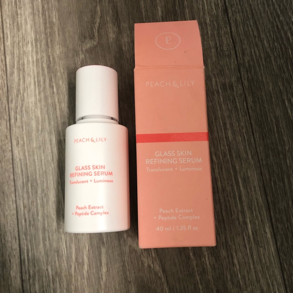 peach + lily glass skin serum